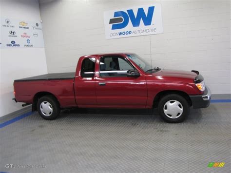 2000 Sunfire Red Pearl Toyota Tacoma Sr5 Extended Cab 57034372 Photo