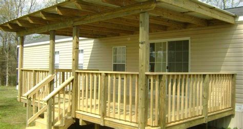 How To Attach A Deck To A Mobile Home Ideas Photo Gallery Get In The