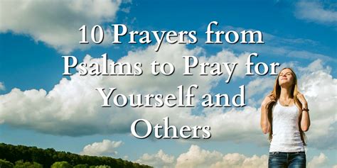 1 Minute Bible Love Notes 10 Good Prayers From Psalms