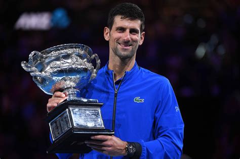 13 Listen Von Novak Djokovic Australian Open 2021 Trophy Nick Kyrgios