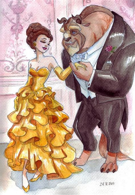 Fan Art Friday Beauty And The Beast By Techgnotic On