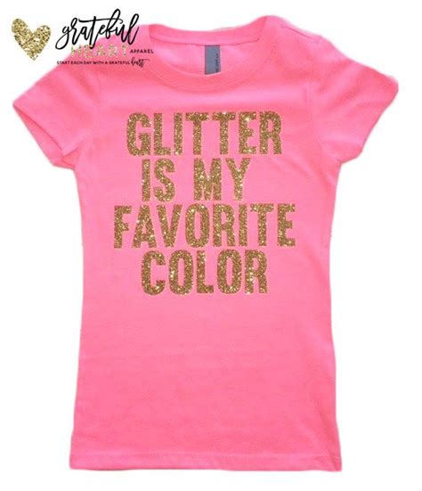 Glitter Is My Favorite Color Glitter Is My Favorite Color Shirt Kids