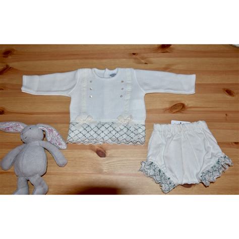 Conjunto Bebe Rochy Bolillos