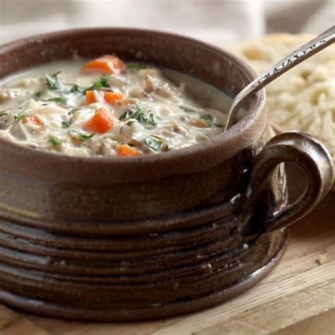So they will need to be cooked separately before adding into. Crockpot Chicken Wild Rice Soup - Pinch of Yum | Recipe ...