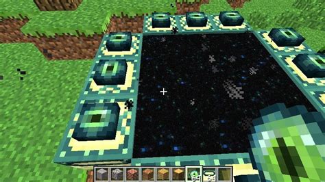 Minecraft How To Make End Portal Youtube