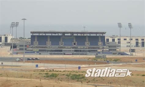 The arena seats up to 9,000, but only had a capacity of 6,000 for the olympics. ΟΛΑ ΤΑ ΕΛΛΗΝΙΚΑ ΓΗΠΕΔΑ: ολυμπιακά σταδια