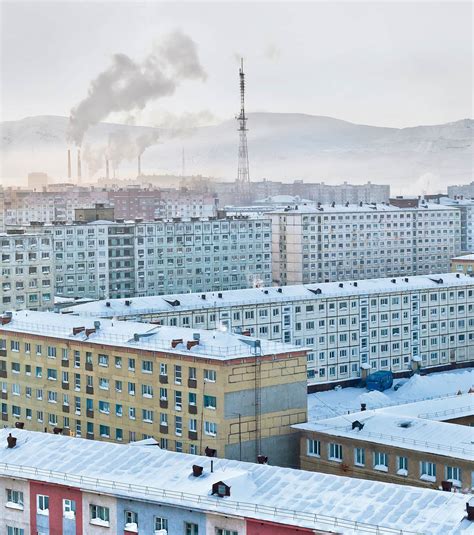 Norilsk Landscapes From Outer Space