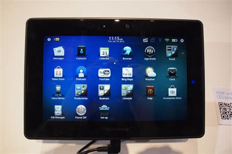 blackberry playbook 2 0 impressions finally native email and a calendar digital trends
