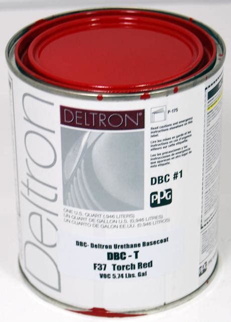 Sell Ppg Dbc Deltron Basecoat Torch Red Quart Auto Paint In San Diego