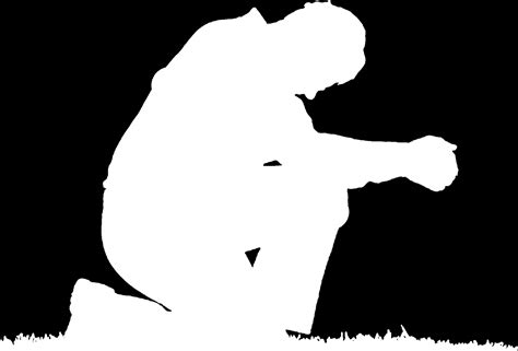 Black Man Praying Clipart