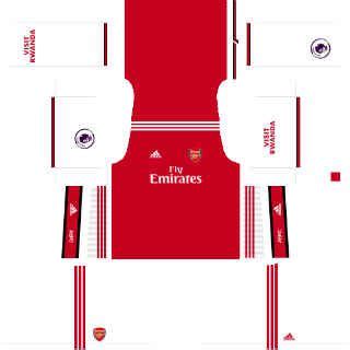 Según las estadísticas el equipo de arsenal fc está el el lugar 6 en premier league. Arsenal Kits Dream League Soccer 2020 - Mejoress