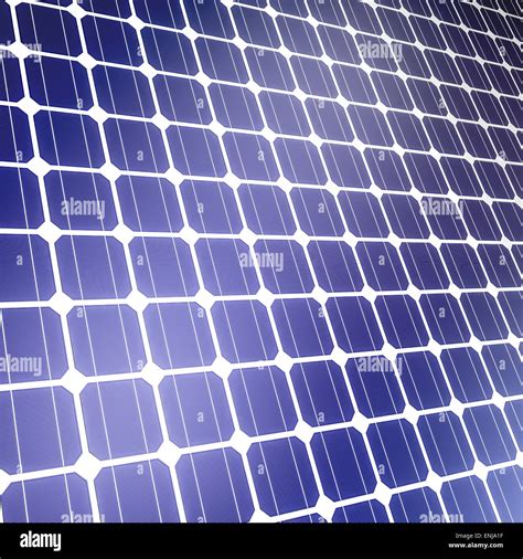 3d Render Of Solar Panel Texture Stock Photo Alamy