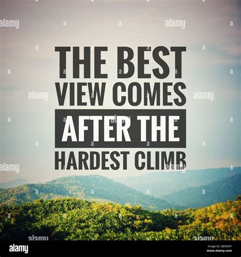 Inspirational Motivating Quotes On Nature Background Stock Photo Alamy