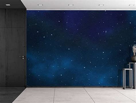 Wall26 Large Wall Mural Beautiful Scenery Of The Starry Night