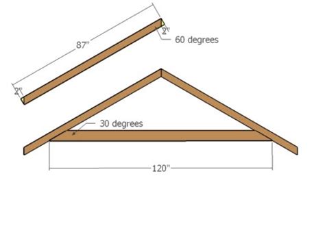 10x12 Gable Shed Roof Plans Howtospecialist How To Build Step By