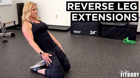 Reverse Leg Extension Exercise Demonstration Youtube