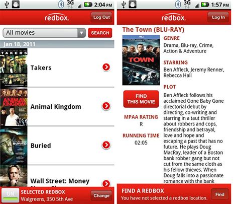 Redbox Launches Android Application Refreshes Ios App