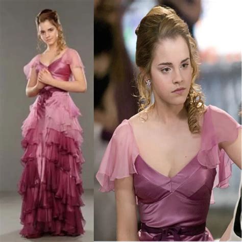 Elegant Hot Inspired Emma Watson Beautiful Prom Dresses In Harry Potter And The Goblet Of Fire