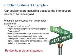 Sample problem statement business plan