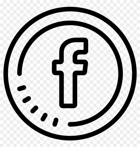 Download Facebook Circled Icon Icon Clipart Png Download Pikpng