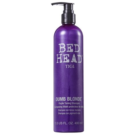 Shampoo TIGI Bed Head Dumb Blonde Purple Toning Beleza Na Web