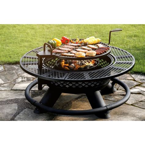 By comparison, big horn pits are constructed with more substantial steel than most. Big Horn 47.24-in W Black Steel Wood-Burning Fire Pit ...