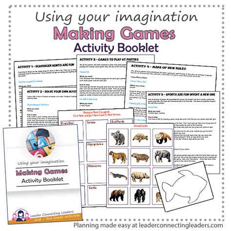 Making Games Activity Booklet Leader Connecting Leaders