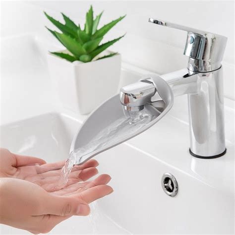 1pc Faucet Extension Sink Extender Child Baby Washing Aid Extender
