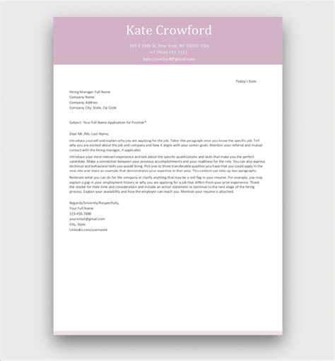 Your cover letter is just as (if not more) important as your resume. Free Cover Letter Templates to Download