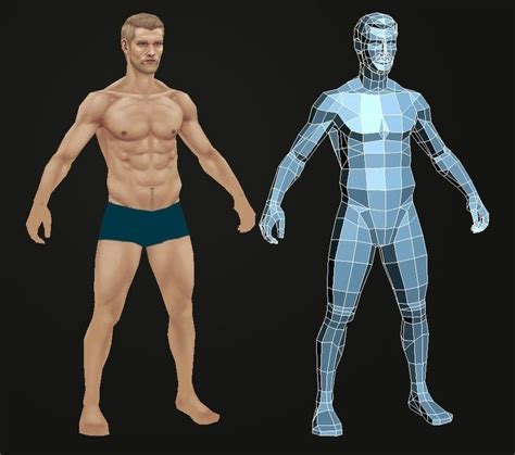 Low Poly Character D Model Character Character Modeling Zbrush D