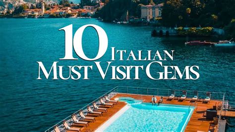 10 Most Beautiful Places To Visit In Italy 4k 🇮🇹 Italy Travel 2024