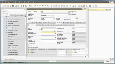 Fixed Assets In Sap Business One 90 Youtube