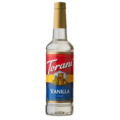 Torani Vanilla Syrup Coffee Flavoring Drink Mix 750ml
