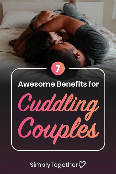 Cuddling As A Couple Is A Nice And Cozy Feeling But Did You Know It