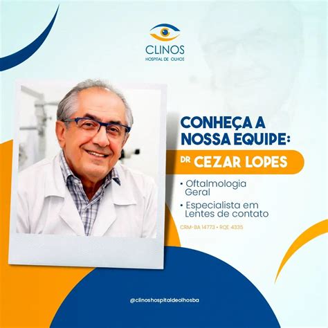 Apresentando Mais Um Integrante Da Nossa Equipe Dr Cezar Lopes