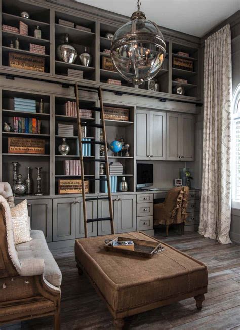 12 Home Libraries With Impeccable Style Obsigen
