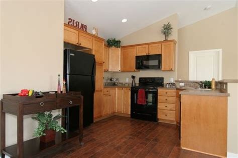 Any recommendations for something darker that will not look too off with the light cabinets in kitchen? dark hardwood floors with light cabinets | Wood floor ...
