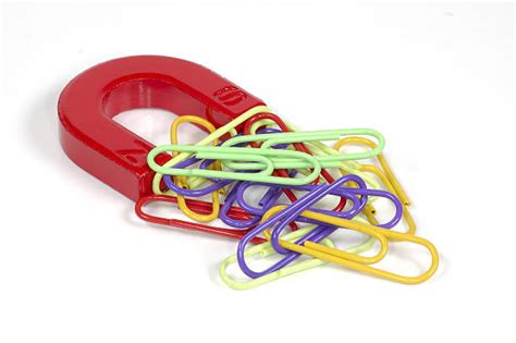 Paper Clips Magnet Stock Photos Pictures And Royalty Free Images Istock