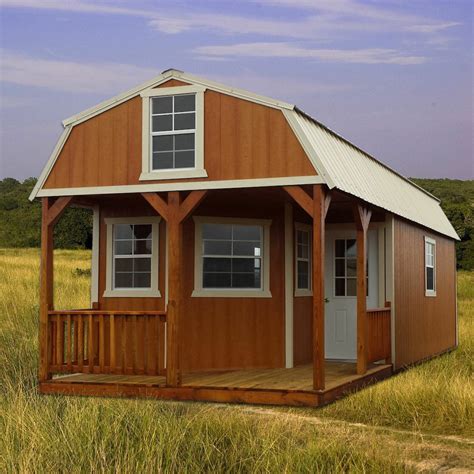 It's better than you would expect. Derksen Deluxe Lofted Barn Cabin