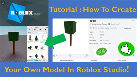 How To Create You Own Model In Roblox Studio Super Easy Youtube