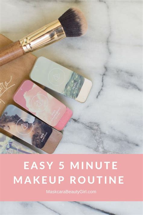 Easy 5 Minute Makeup Routine With Maskcara Beauty Girl At