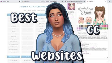 My Must Use Cc Websites ♡ Sims 4 Youtube