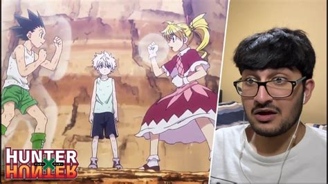 Training Arc Hunter X Hunter Episode 63 And 64 Reaction Youtube