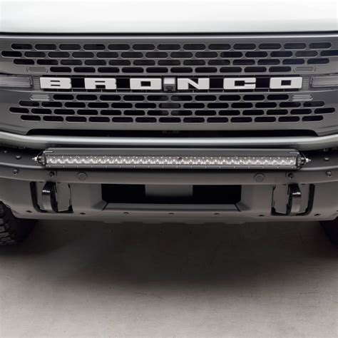 2021 2022 Ford Bronco Front Bumper Top Led Kit Includes 1 30 Inch