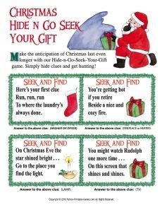 Items similar to secret santa holiday gift exchange. 100+ Scavenger Hunts with Fun Printable List Ideas | Christmas gift riddles, Christmas scavenger ...