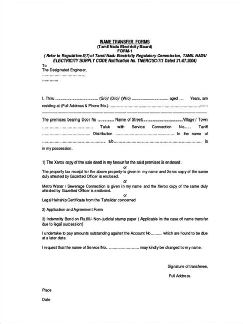 Free Free 6 Land Transfer Forms In Pdf Ms Word Property Transfer
