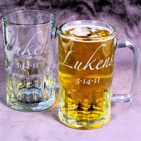 Personalized Beer Steins Ts For Groomsmen