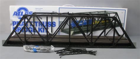 Atlas 6921 Double Track Truss Bridge Kit 3 Railbox 642988069213 Ebay
