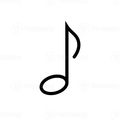 Musical Beam Note Icon Design Simple Illustration Of Music Application
