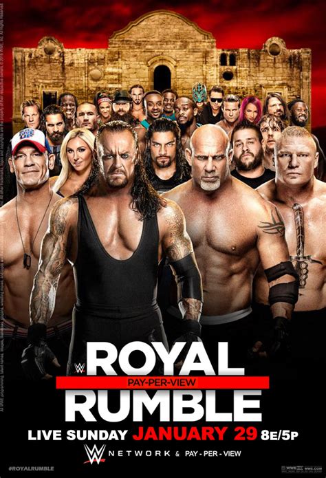 Royal Rumble Poster Released Every Rumble Poster 1989 2017 Tpww